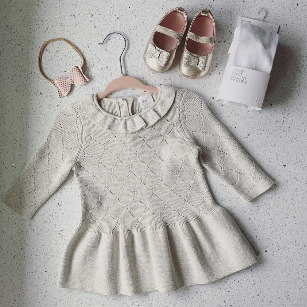 Baby Girl 3-6 Months Christmas Outfit